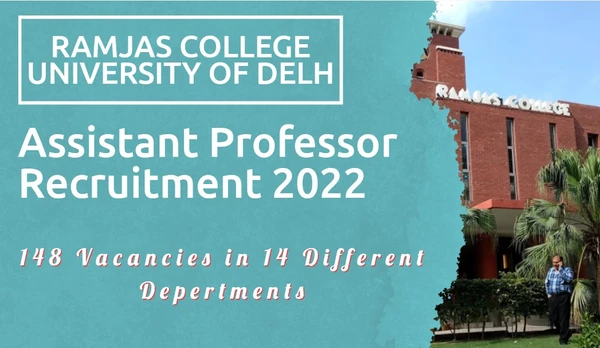 Ramjas College recruitment 2022
