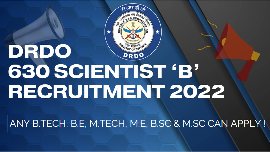 DRDO Scientist recruitment 2022